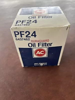 Vintage NOS AC Delco V8 Chevy GM Oil Filter PF 24 6437462 • $18
