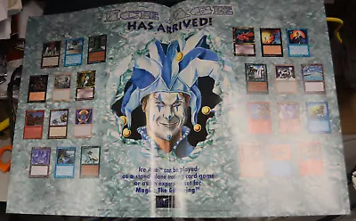 Magic The Gathering Mtc Ccg Tcg Early Promo Ice Age 1995 Poster 11 X 17 Inch Nm • $39.99