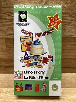 Cricut Sesame Street Elmo's Party Activity Cartridge Provo Craft Complete • $7.99