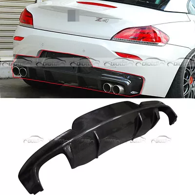 For BMW E89 Z4 M-Tech 2009UP 3D Style Rear Diffuser Bumper Lip Carbon Fiber • $498.75