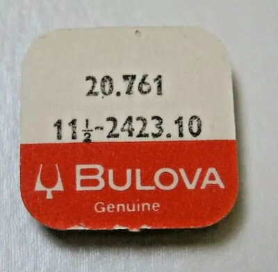 Bulova 11 1/2 Accutron 2423.10 Watch Repair Movement 20.761 Cell Strap USA SHIP • $18.99
