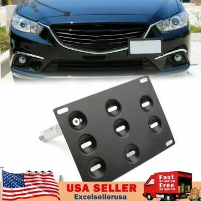 Front Bumper Tow Hook License Plate Mounting Bracket Holder For Mazda 3 6 CX5 US • $19.89