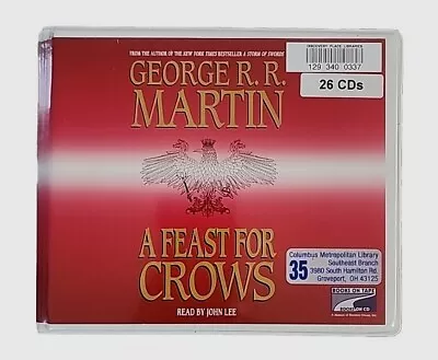 A Feast For Crows By George R. R. Martin CD Set • $14.99