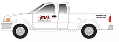 Atlas N Scale 60 000 107 1997 Ford F-150 Pick-Up Atlas Model RR 2 Per Pack New! • $26.85