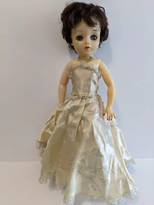 Vintage Revlon 17  Doll Signed Dress (Anne Slaughton Miss America Pageant) • $20