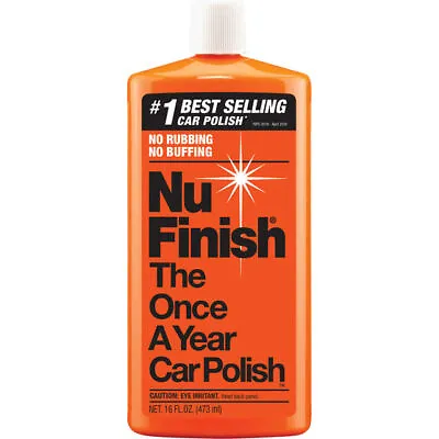 NU FINISH THE Once A Year Car Polish LIQUID 473cm • $37.99