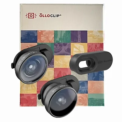 Olloclip Videoconferencing For IPhone SE 2020/8/7 -Fisheye/Macro + S/Wide Lenses • £5