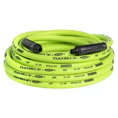 Flexzilla HFZ3835YW2 Air Hose 3/8In X 35Ft 1/4In MNPT Fittings • $36.62