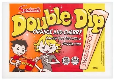 RETRO SWEETS! Swizzels DOUBLE DIP Sherbet   - Various Pack Sizes - FREE P&P! • £19.99