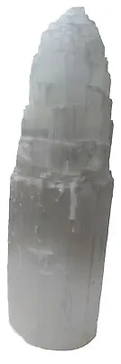 Selenite Satin Spar  Mountain Tower Crystal Gemstone Self Charging & Cleansing • £25