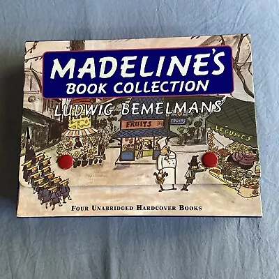 Madeline’s Book Collection Boxed Set 4 Books With Case By Ludwig Bemelmans • $20