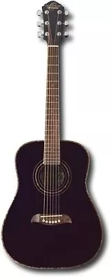 Oscar Schmidt Model OGHSB-A 1/2 Size Quality Black Finish Acoustic Guitar • $179.39