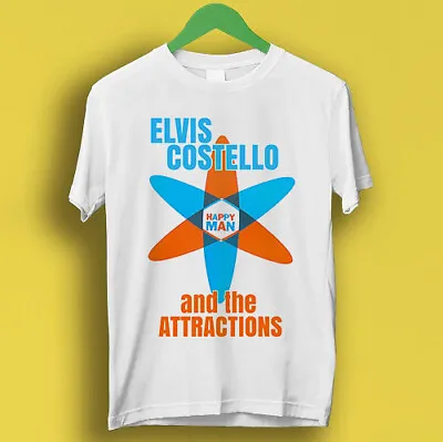 Elvis Costello Get Happy Retro Cool Gift Tee T Shirt P1849 • $7.83
