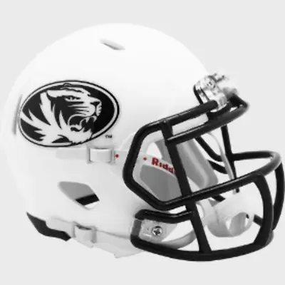 Missouri Tigers NCAA Mini Speed Football Helmet Matte White - NCAA. • $33.99