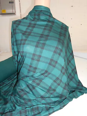 Print Viscose Fabric 162cm Wide Dressmaking Home Arts Craft Textile Material • £0.99