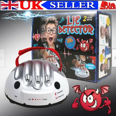 Lie Detector Polygraph Test Liar Spy Shock Fun Machine Dare Truth Party Game Toy • £14.98