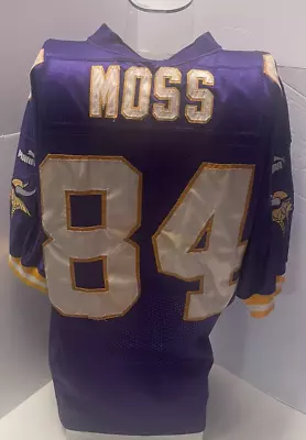 Randy Moss #84 Professional Game Model Minnesota Vikings Jersey Photo Matched • $99.99