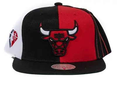 Mitchell & Ness Black/Multi NBA Chicago Bulls What The? Snapback - OSFA • $24.95