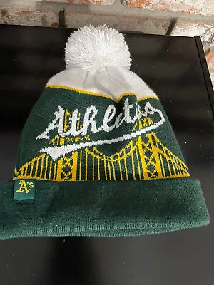 Oakland Athletics New Era Beanie Cap With Bridge View Design  • $9.98