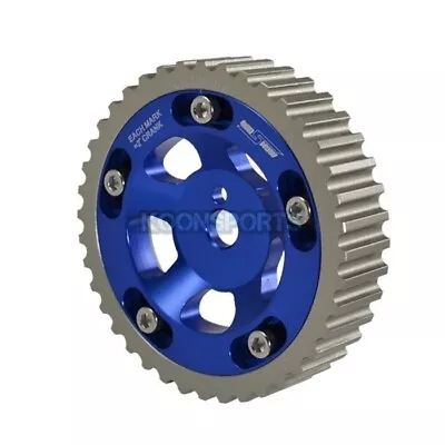 Mitsubishi 4G15 DOHC Engines Adjustable 1 Piece Aluminium Camshaft Cam Gear Blue • $41.92