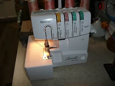 Brother Lock 1034D Thread Serger Test But Sold As Is - Read!! • $104.88