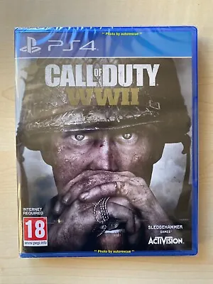 Call Of Duty WWII World War 2 'New & Sealed' Playstation PS4 • £15.97