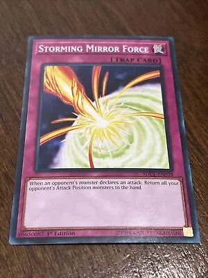 Yu-Gi-Oh! Storming Mirror Force Cyberse Link SDCL-EN038 1st Edition Common VLP • $2.50