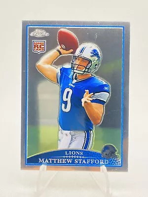 2009 Topps Chrome - #TC210 Matthew Stafford (RC) Lions • $4.99