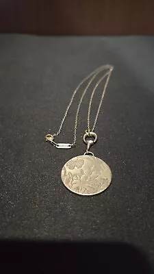 Vintage Gucci Flora Coin Necklace • $224.99