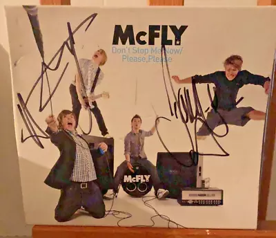 Mcfly Don't Stop Me Now/please Please With Signed Slipcase • £30