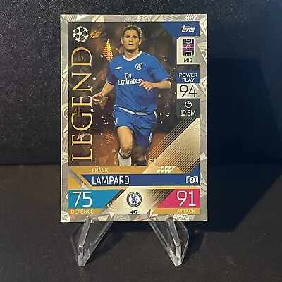 £1.10 • Buy Frank Lampard LEGEND Match Attax 2022/23 No.417 Chelsea Pack Fresh