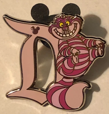 $4.99 • Buy Disney Pin Cheshire Cat, From Hidden Mickey  D  Series, #4 Of 6, Cat By D, Used!