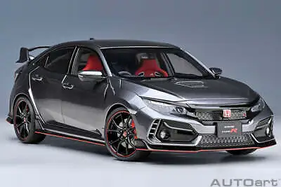 1:18 Honda Civic Type R (FK8) 2021 -- Polished Metal Metallic -- AUTOart 73221 • $549.99