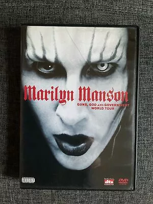 MARILYN MANSON Guns God And Government DVD 2002 • $9.80