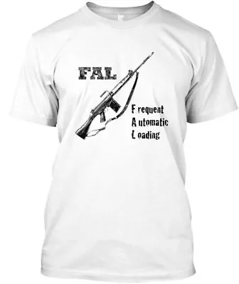 FN FAL (Surplus Rifle) Tee T-Shirt Made In The USA Size S To 5XL • $21.59