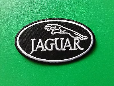 Motorsports Car Racing Patch Sew / Iron On Badge Jaguar • £4.40