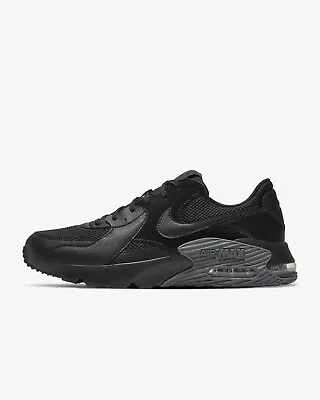 Nike Air Max Excee Shoes Black Gray Running Sneakers Retro CD4165-003 Mens Size • $75.68