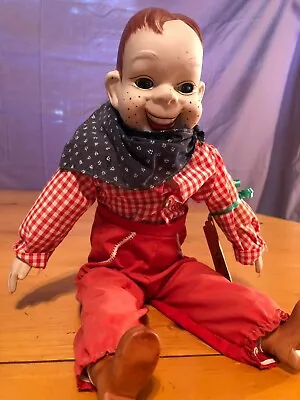 Vintage Howdy Doody Ventriloquist Doll With Porcelain Head Hands And Feet  • $125