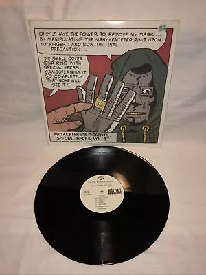 Metal Fingers Special Herbs Vol 1 & 2 2003 High Times Mf Doom Vinyl 2Lp Rare • $432