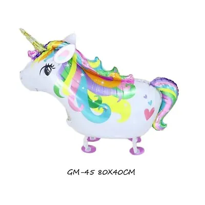 $4.95 • Buy Unicorn Walking Pet Foil Balloon Party Decoration