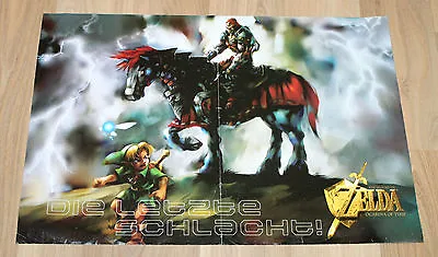 The Legend Of Zelda Ocarina Of Time / Star Wars Rogue Squadron Poster 30x44cm • $40.43
