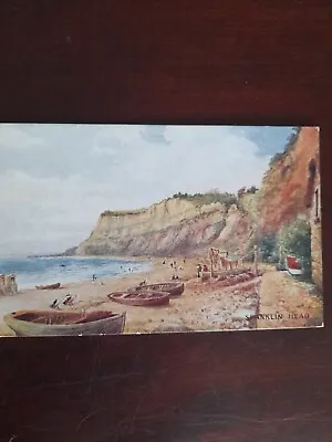 Old Postcard Shanklin Head. J. Salmon. W. W. Quatremain. 1922 • £6.50