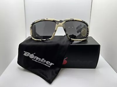 $32 • Buy Bomber Boogie Safety Glasses Smoke Camo Z87 BG106S