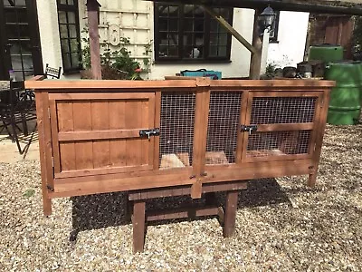 6ft CHARTWELL SINGLE STOREY GUINEA PIG / RABBIT HUTCH • £120