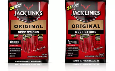2x 288g Jack Link's Original Beef Sticks Made In New Zealand Beef Jerky • $44.99