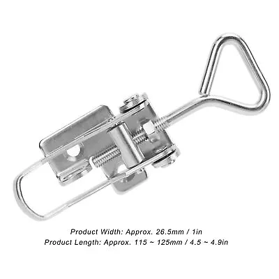 ・Marine Hatch Fastener 304 Stainless Steel Adjustable Latch Buckle With Clamp 11 • $14.39