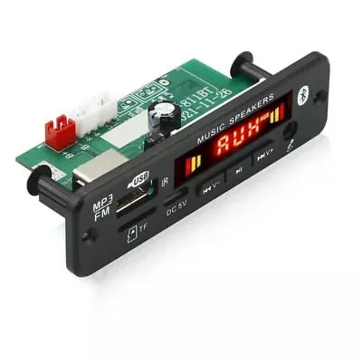 Car 40W Amplifier MP3 Decoder Board 12V Bluetooth 5.0 TF USB FM Radio Module • $12