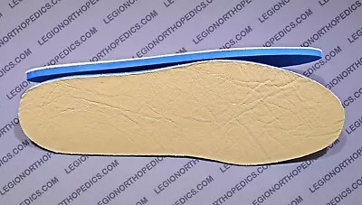 Leather Insoles Foam  - Thick Inserts For Boots Sport DC 1/4  Or 5/16  ALL SIZES • $18
