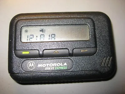Vintage Motorola Bravo Express Black LCD Screen Display Pager • $23.44
