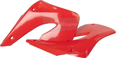 $55.04 • Buy Polisport Radiator Shrouds Scoops Left Right Red Honda CR125R CR250R 2000–2001